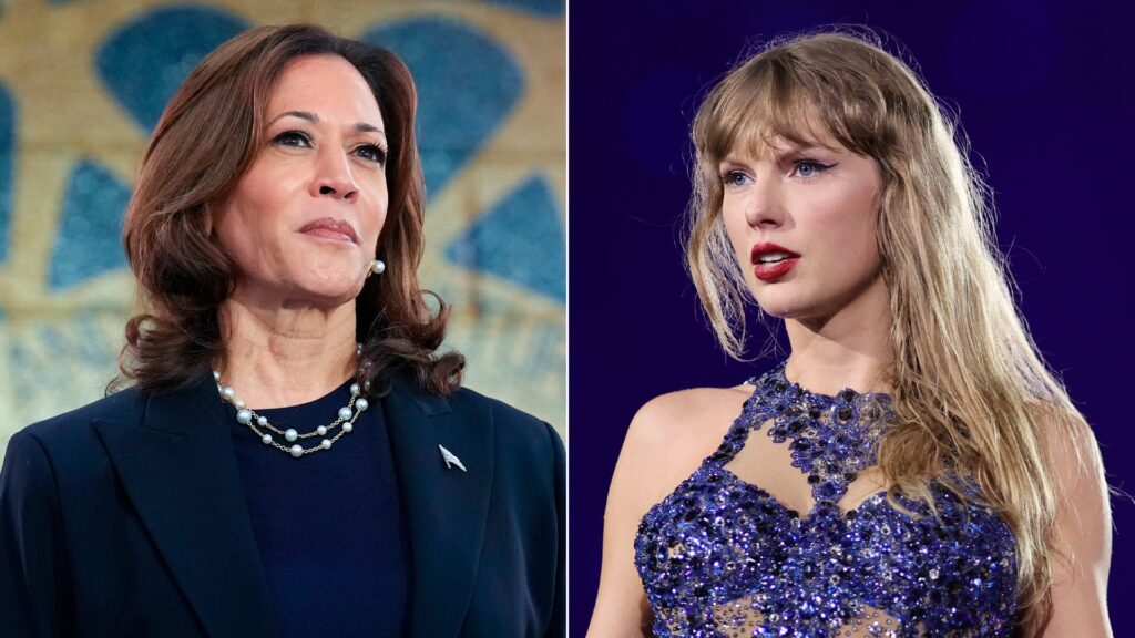 taylor-swift-apoya-a-kamala-harris:-“podemos-lograr-mucho-mas-en-este-pais-si-nos-guia-la-calma-y-no-el-caos”